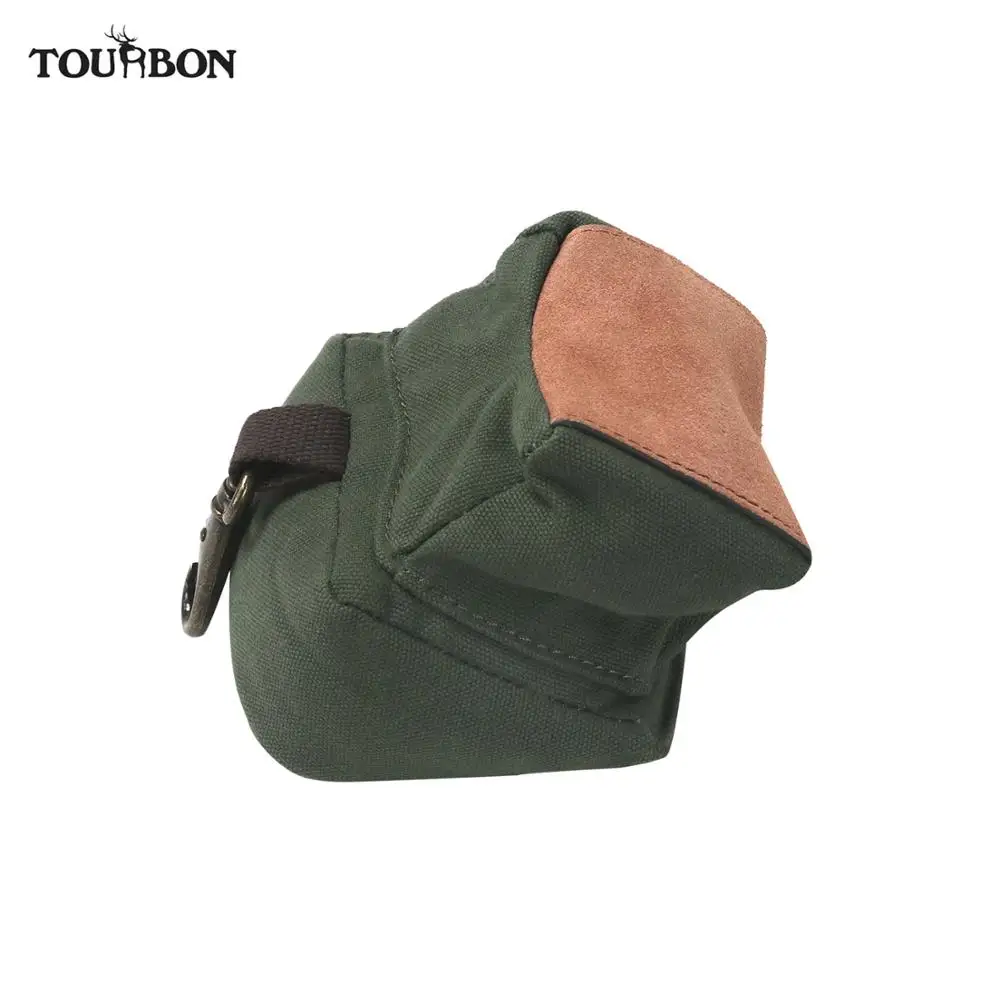 Tourbon Hunting Rifle Rear Gun Firearm Shooting Rest Bag Target Support Bags Bench Unfilled Canvas Pouch Accessories | Спорт и
