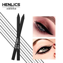 HENLICS подводка для глаз Водостойкая Подводка для глаз Макияж Красота Косметика грязеотталкивающая подводка для глаз карандаш maquiagem Профессиональный completa