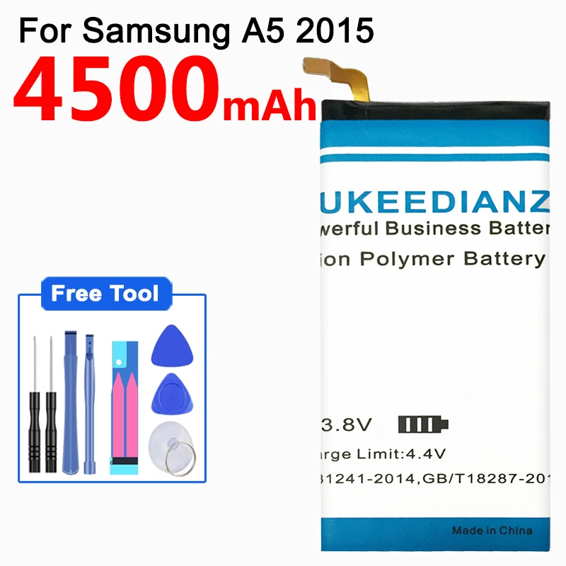 GUKEEDIANZI A5 Батарея для samsung Galaxy A5 A5000 A500 A500F A500H SM-A500F A500K SM-A500FU SM-A500 EB-BA500ABE