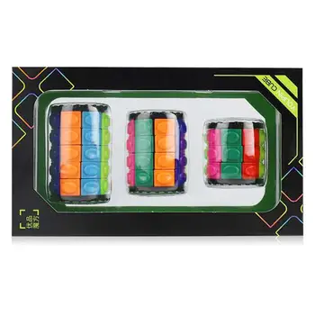 

2019 New Arrive Magic Tower Set Alien Magic Cube Puzzle Toy for Children Adult Brain Training Cube Sets