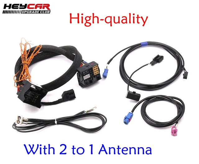 $61.75 High-quality MQB CAR MIB STD2 ZR NAV Discover Pro Radio Adapter Cable Wire harness FOR Golf 7 MK7 Passat B8 Tiguan