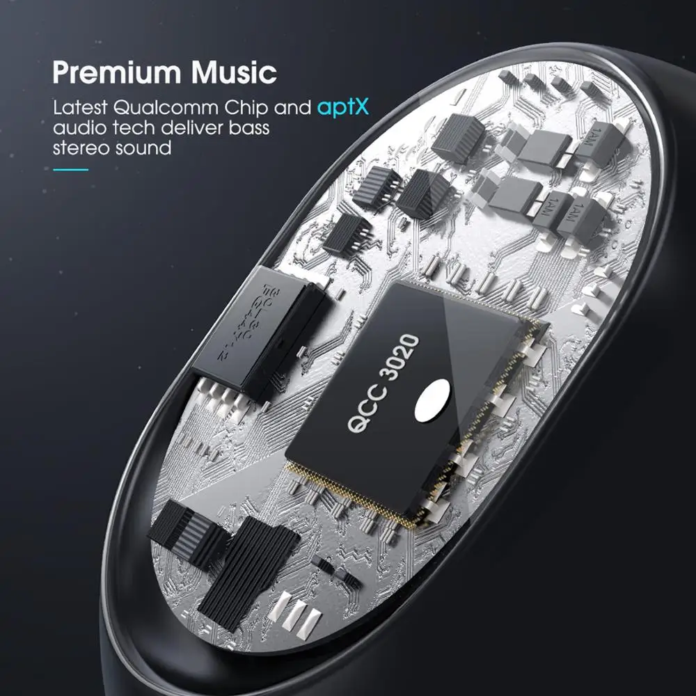 Наушники Mpow ipx7 T5/M5 TWS беспроводные наушники Bluetooth 5 0 гарнитура с поддержкой Aptx