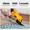 220V Fabric Rechargeable Electric Scissors Tungsten steel cutter head Wireless Battery Cutter Cloth Leather Cutting Tools 5