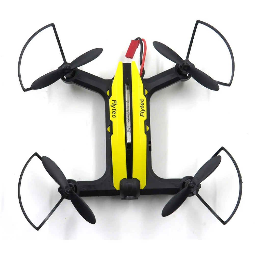 Цвет: желтый Flytec T18 Wifi FPV мини Дрон RC гоночный Квадрокоптер 720P видео - Цвет: Цвет: желтый