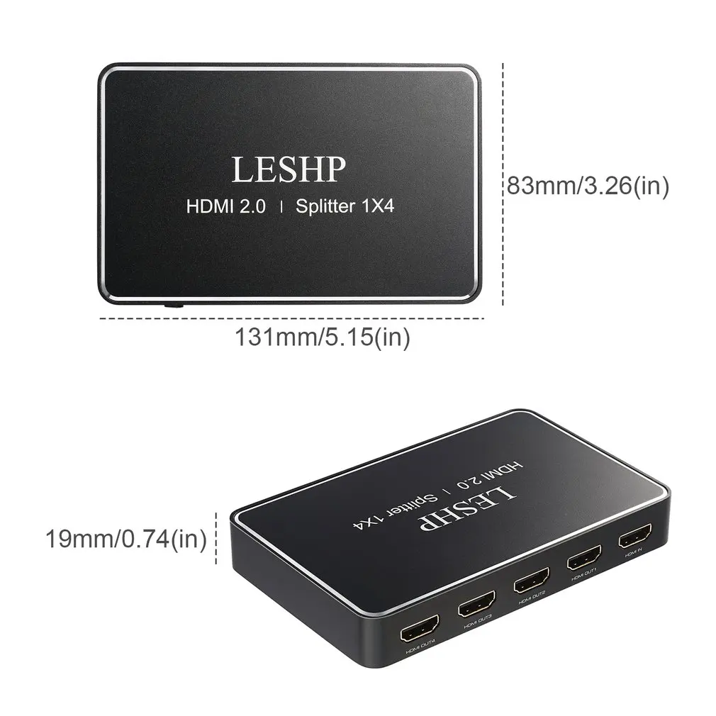 Мини-Коммутатор HDMI 4 K HD1080P 4 порта HDMI Переключатель Селектор сплиттер Met Hub IR afstandard для HD tv DVD tv BOX Z2