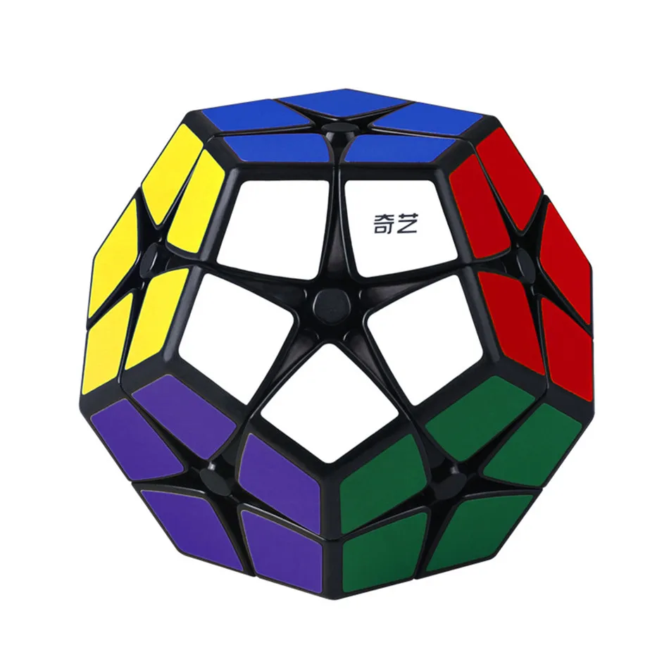 QiYi 2x2 Megaminxes Magic Cube 12 Faces Dodecahedron Puzzle Educational Toys QiYi Speed Cube for Children Gifts 8