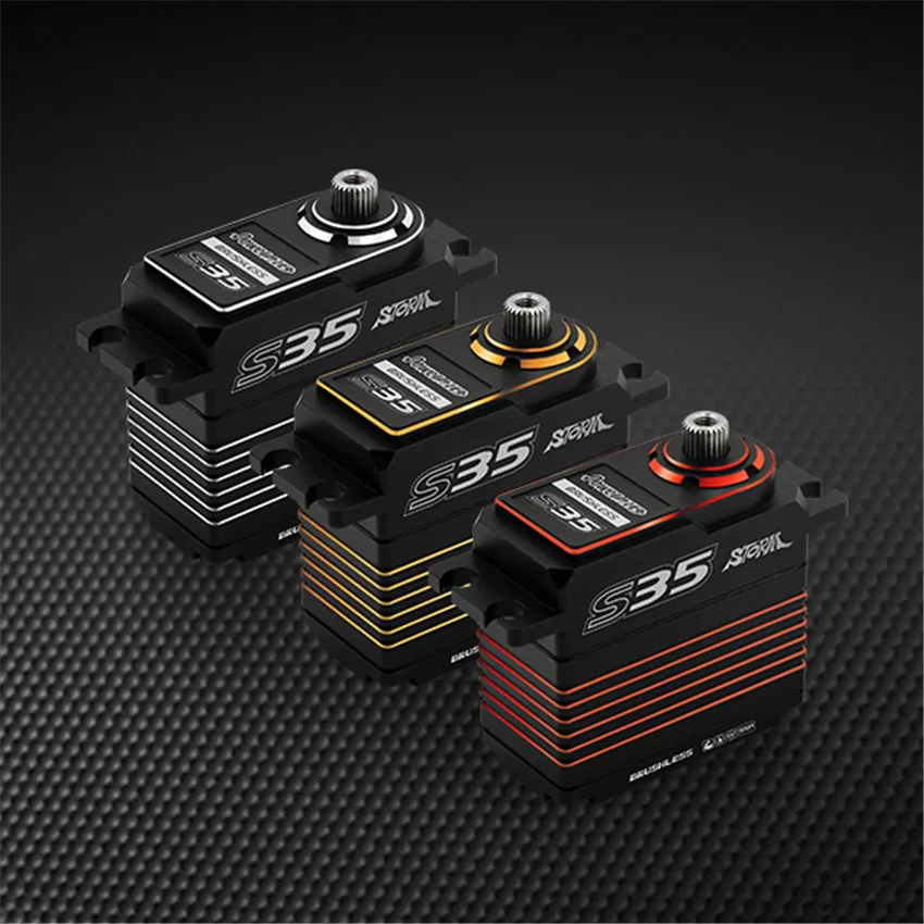 

Power HD Storm S15/S25/S35 race-grade all-metal brushless digital servo for RC car/fixed wing/off-road vehicle/drone