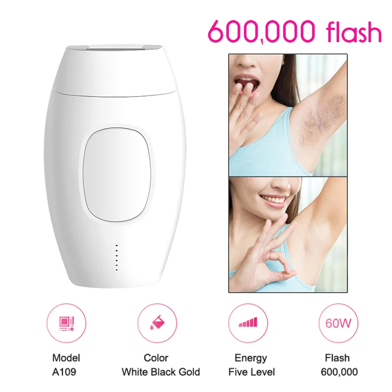 

IPL Hair Removal Machine Laser Hair Epilator Hair Removal Device Fashion Professional for Summer Beauty Health Shaving Gift