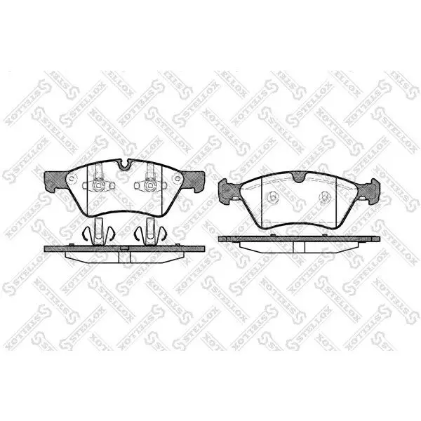 Колодки дисковые п.\ MB W164/W251 3.5-3.0DCi 05 STELLOX 1190 000 | Автомобили и мотоциклы
