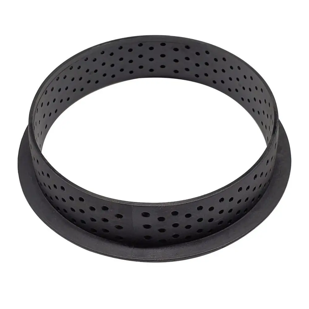 8PCS Kitchen Goods Cake Mold Perforated Cutter Round-Shape Mousse Circle Ring Tart Decorating DIY Baking Accessories