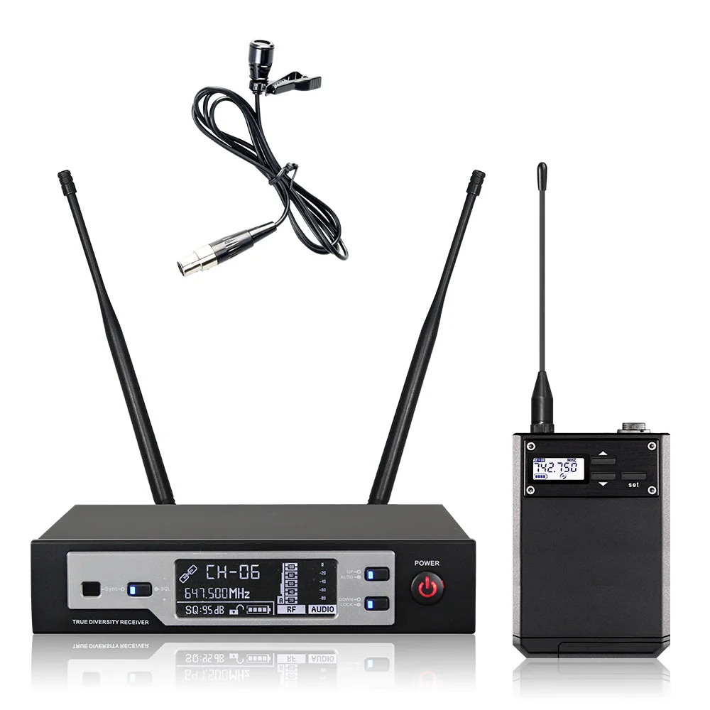 Профессиональный микрофон на лацкане skm9100D 645-664 МГц беспроводной Mikrafon петличный |