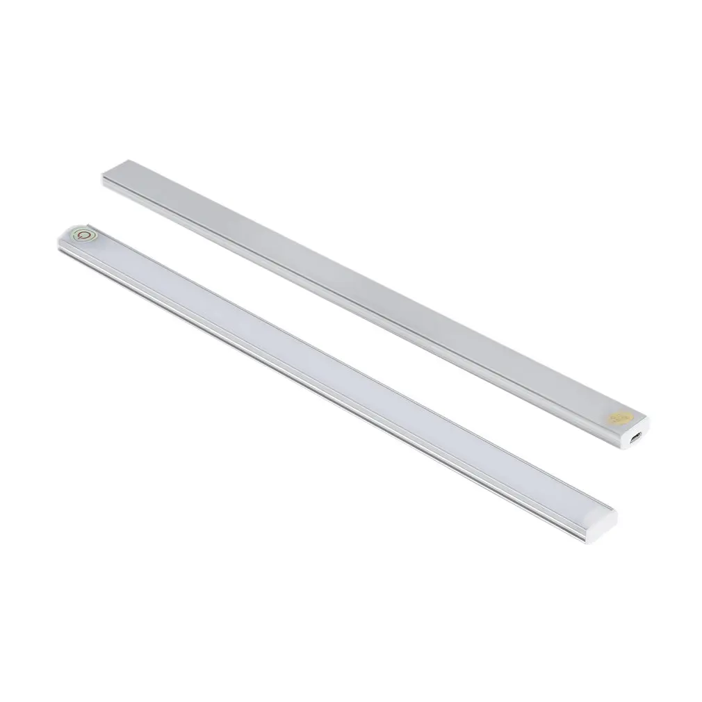 

Thin Touch Dimming Smart Motion Sensor USB LED Wall Lights Night 21 Bar Light Personality for Pathway Staircase Wall Fridge