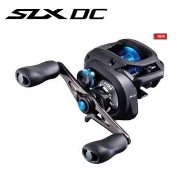 

SHIMANO SLX DC Bait Casting Reel 150 150HG 150XG 151 151HG 151XG Baitcasting Fishing Reel 215g Fish Wheel 4+1BB Saltwater Reel