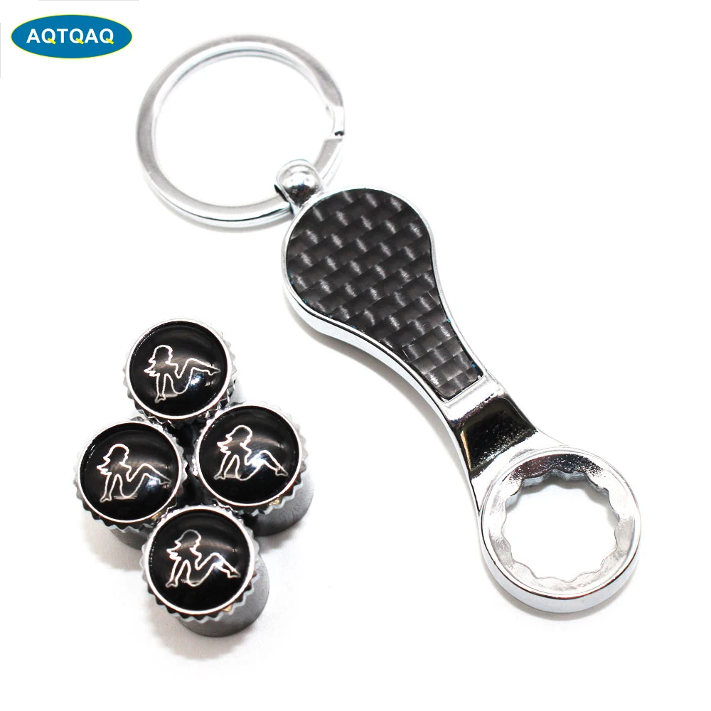 5 шт./компл. женский стиль эмблема авто колесо шины воздушный клапан колпачки с