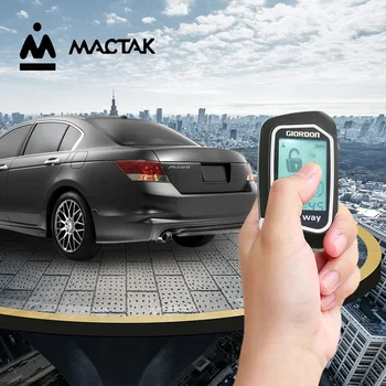 

Russian version of two-way remote control LCD anti-theft car alarm system anti-theft car alarm system automatic/door trigger ala