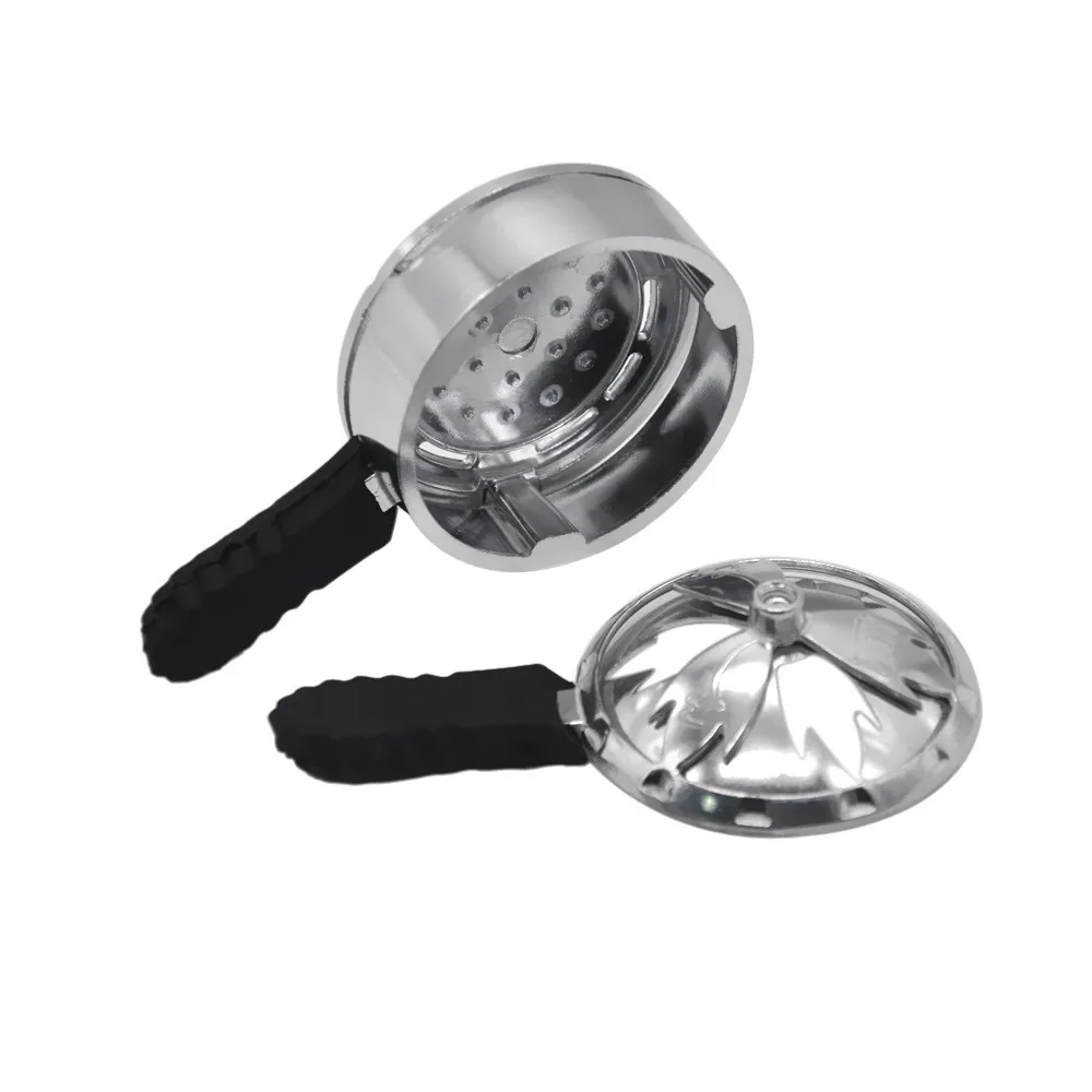 Metal Material Charcoal Stove  leaf shape hole Accessories Windproof Tobacoo Hookah Shisha Charcoal Holder