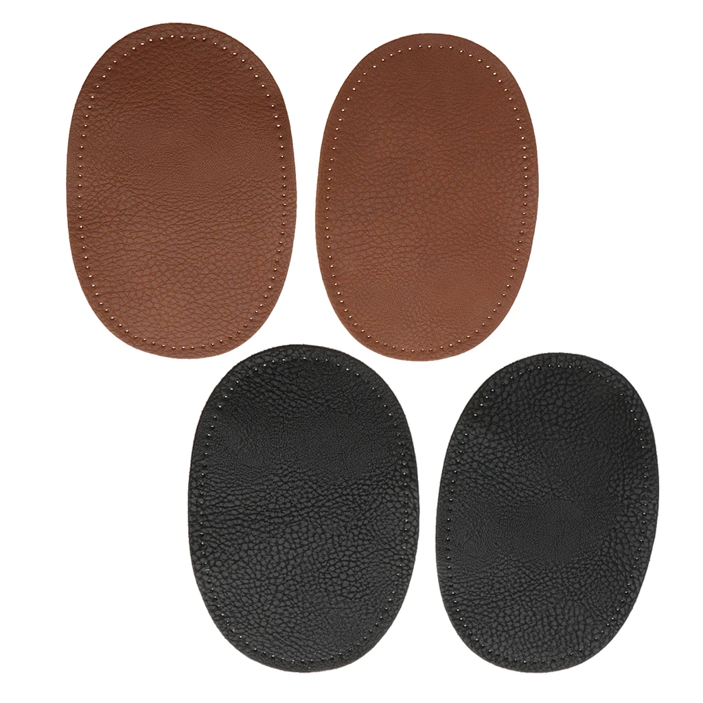 2 Pair Elbow Patches Sew On Knee Clothing Repair Applique For Clothes Decoration Sweater Coat Jacket Use14 x 9 cm