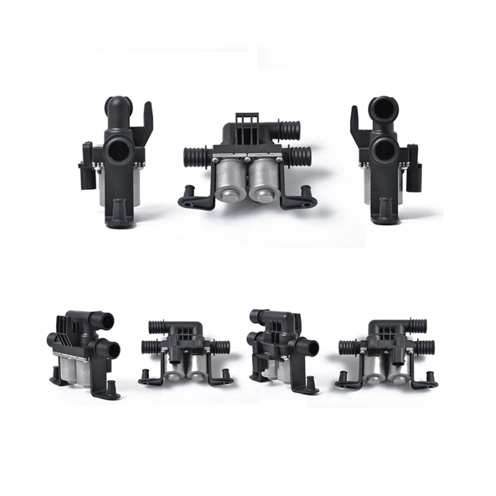 Solid 64116910544 Heater Control Valve Fits for BMW X5 E53 E70 X6 E71 E72, Black