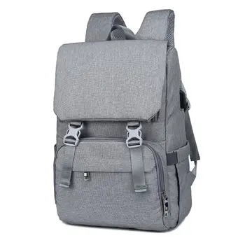 

Diaper Bag Backpack for Mom and Dad Travel Maternity Nappy Changing Bags USB Charging Port Daypack with Stroller Straps