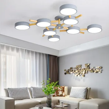 

Nordic Net Red Living led Ceiling Light Fixture Bedroom Personality Restaurant Room Ceiling Light Modern Minimalist led Lighting