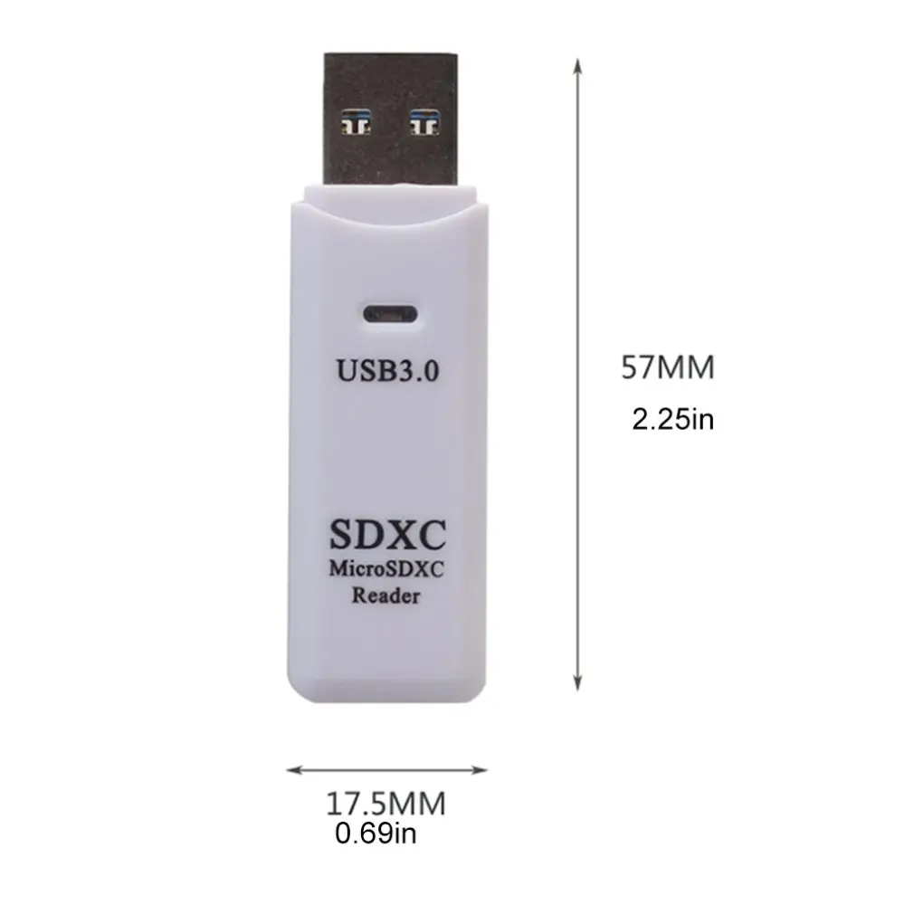 USB 3,0 многофункциональный считыватель смарт-карт памяти OTG type-C адаптер мини-считыватель карт для микро компьютера ноутбука