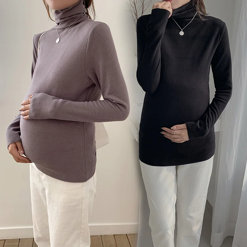 maternity turtleneck tops