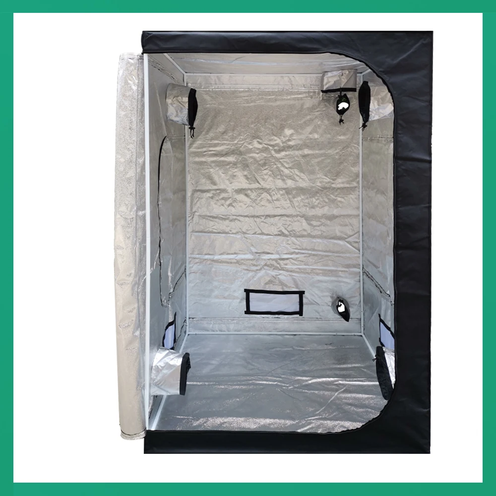 BEYLSION 600D 120120200cm Tent Grow Room Tent Grow Light Parts Indoor Plant Tent Hydroponics For Garden Greenhouses + Rope (4)