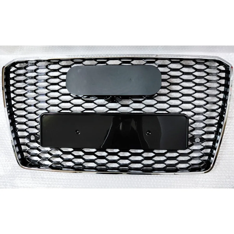 Paraurti Anteriore Sport Hood Racing Grill Grids Abs Chrome Frame Per Audi A8 S8 2015-2018 Accessori Auto Non Fit Rs8