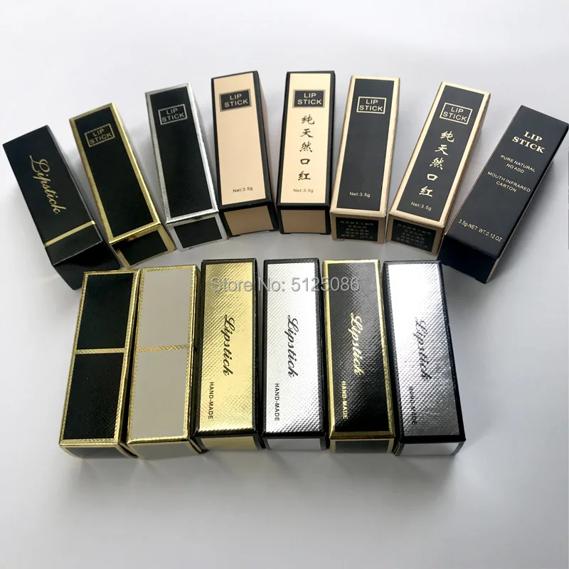 

25x25x85mm Cosmetic Paper Packing Box for lip gloss Tube, 2.5x2.5x8.5cm Colored Packing Box of Lip Gloss Bottle,50pcs100pcs/pack