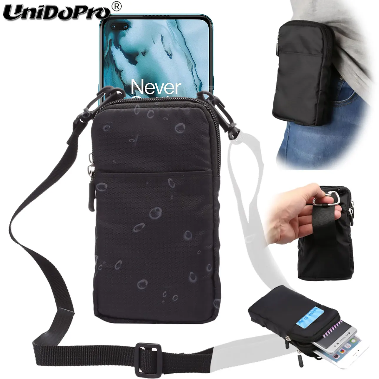 Etui pochette multifonction pour OnePlus Nord N100 N10 5G / Nord / 8T 8