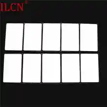 125 кГц, идентификационная, реплицируемая, записываемая, 0,88 мм, тонкая RFID карта, бесконтактная, маркер, метка, смарт-карта доступа EM4305 EM4205, аксессуары, 100 шт