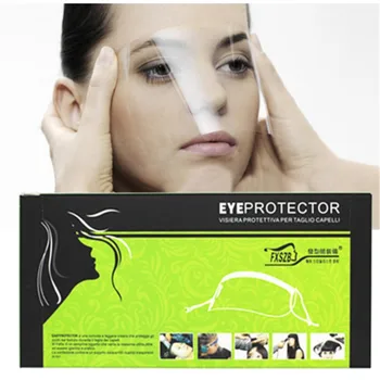 

50pcs Face Mask Shield Face Cover Haircut Hairdressing Styling Care Tools transparent baffle block