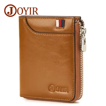 

Wallet Male Leather Genuine Vintage Men Coin Purse Zipper Men Wallets Small Perse RFID Card Holder Carteira Hombre Women66