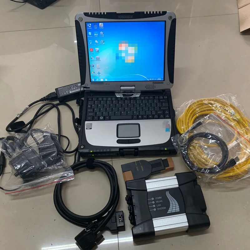 

Icom Next A2 B C with V09.2019 Software Ista-d 4.18 p 3.66 in 500GB HDD and used laptop CF-19 CF19 for Diagnosis Tool Scanner