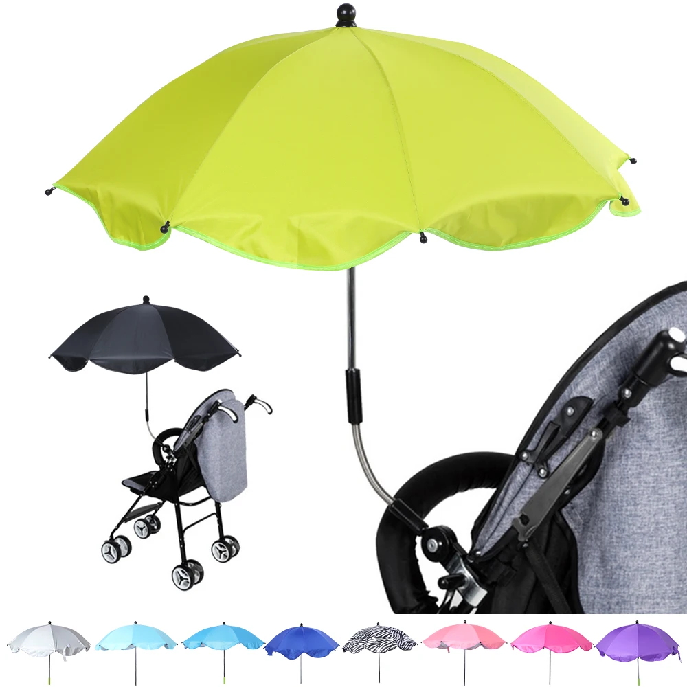 Baby Pram Pushchair Canopy at BabyBootik Universal Sun Rain Parasol Umbrella 