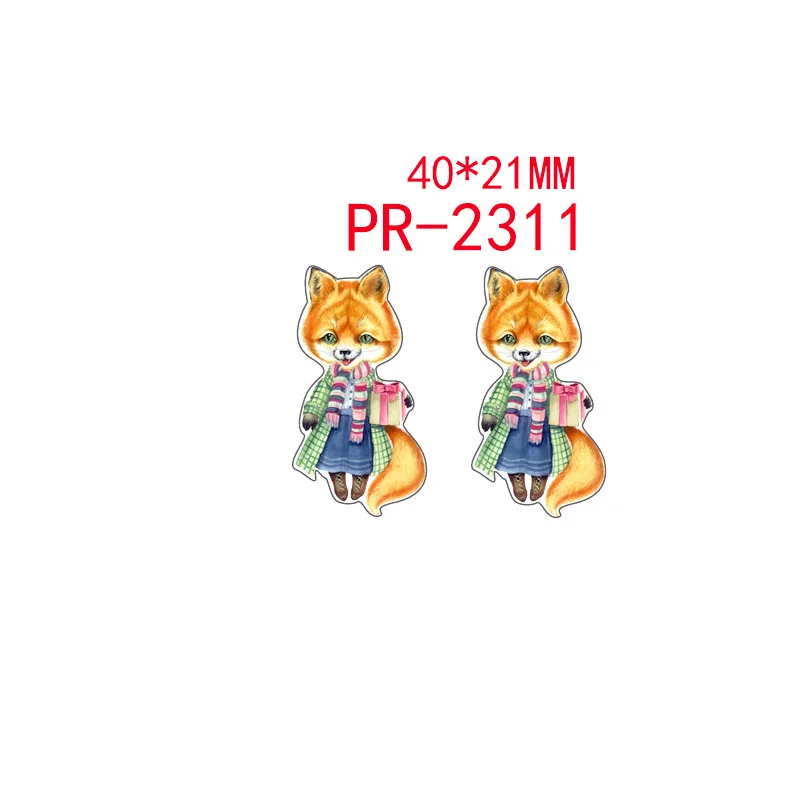 2311 30 шт мультфильм персонаж плоское украшение из смолы pr 2312 - Цвет: 2311