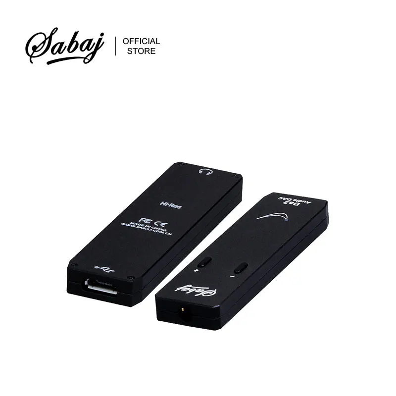 Sabaj Da2 Портативный USB DAC декодирование и усилитель для наушников SABRE9018 32 бит/768 кГц