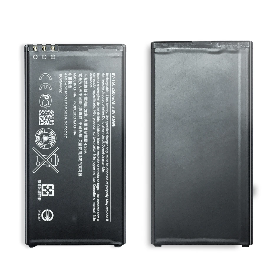 KiKiss литий-полимерный аккумулятор Батарея 2500 мА/ч, BV-T5C для microsoft Nokia Lumia 640 RM-1109 RM-1113 RM-1072 RM-1073 RM-1077 RM BV T5C