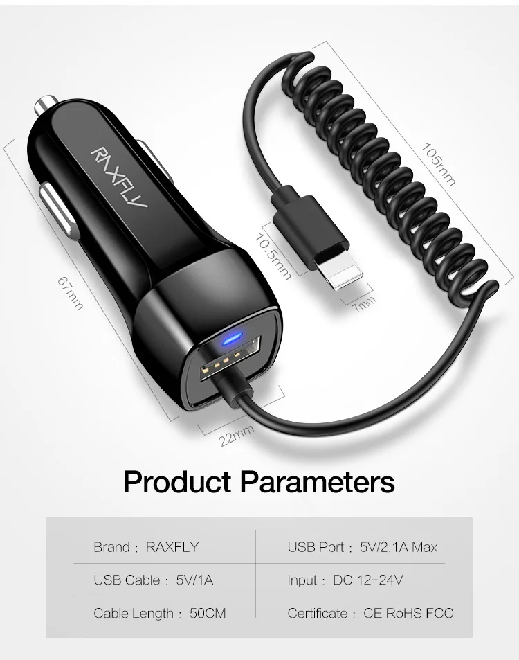 Многофункциональное автомобильное зарядное устройство USB для iPhone X 6 7 8 XS Max телефон зарядное устройство автомобиль Micro usb type C для samsung S10 S9 Plus Быстрая зарядка