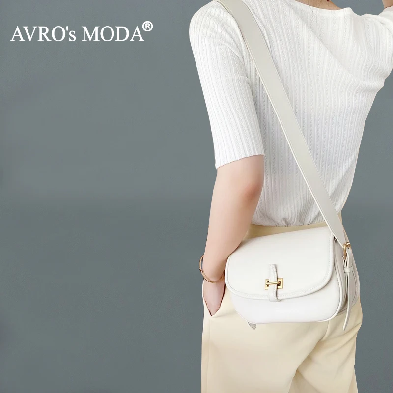 

AVRO's MODA High Quality Fashion Genuine Leather Shoulder Bags For Women Ladies Luxury Handbags Crossbody Messenger Flap New Bag