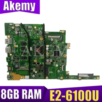 

Akemy For ASUS E402W E402WA Laotop Mainboard E402WA Motherboard with E2-6100U CPU 8GB RAM