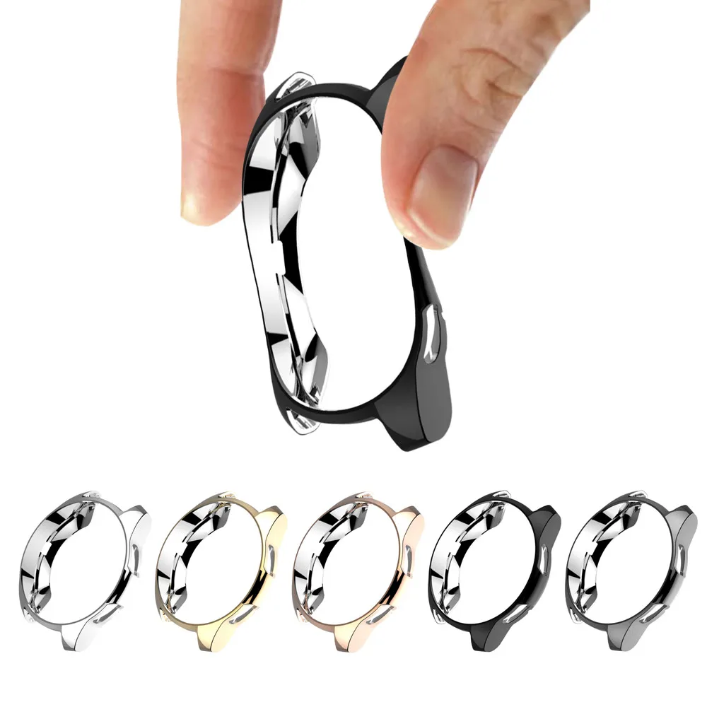 Protective Case Cover For Samsung Galaxy Watch 42mm Ultra-thin TPU Plating Protective smart watch Case Cover