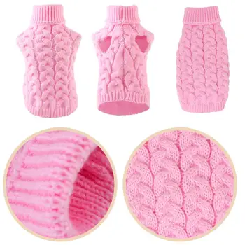

Winter Dog Sweater Small Dog Clothes Puppy Sweater For Pet Dog Knitting Crochet Cloth Christmas Dog Sweater Decoration new