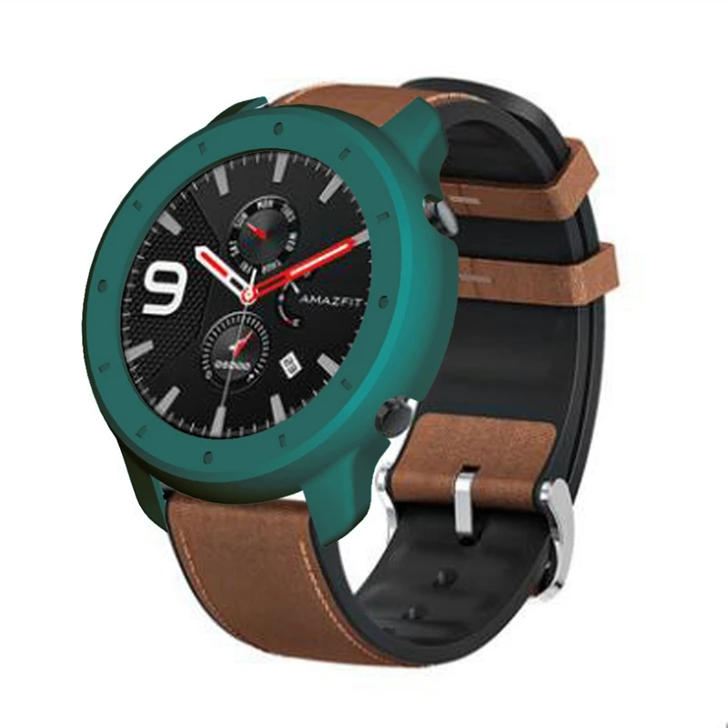 YUEDAER GTR 47 мм чехол жесткие ПК-Чехлы для Huami Amazfit GTR 47 мм чехол для часов защитный противоударный чехол для Amazfit GTR 47 черный