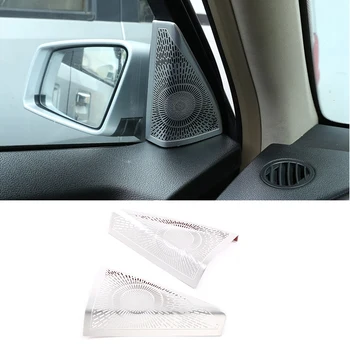 

for Mercedes Benz GLK Class X204 2008-2015 Car Aluminum Alloy Door o Tweeters Speaker Cover Trim