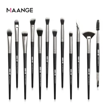 

12 PCS Makeup Brushes Set Eyeshadow Eyeliner Eyebrow Foundation Lip Highlight Make up Brush Set Cosmetic brochas maquillaje
