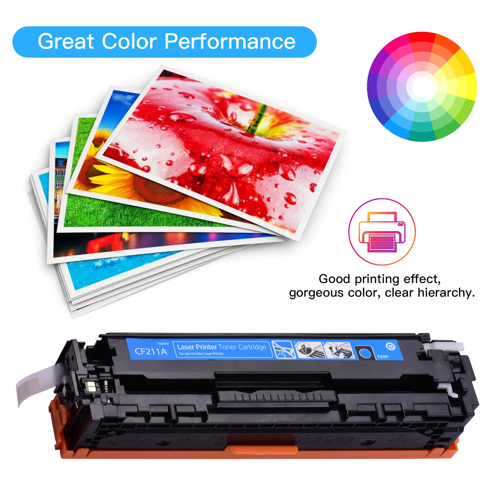 Совместимый картридж с тонером Aibecy совместимый HP Laserjet pro 200/M251/M267|Ленты для