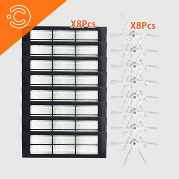 

Robot vacuum cleaner accessories for Xiaomi roborock S50 S55 advanced filter hexagonal brush cleaning machine accessories