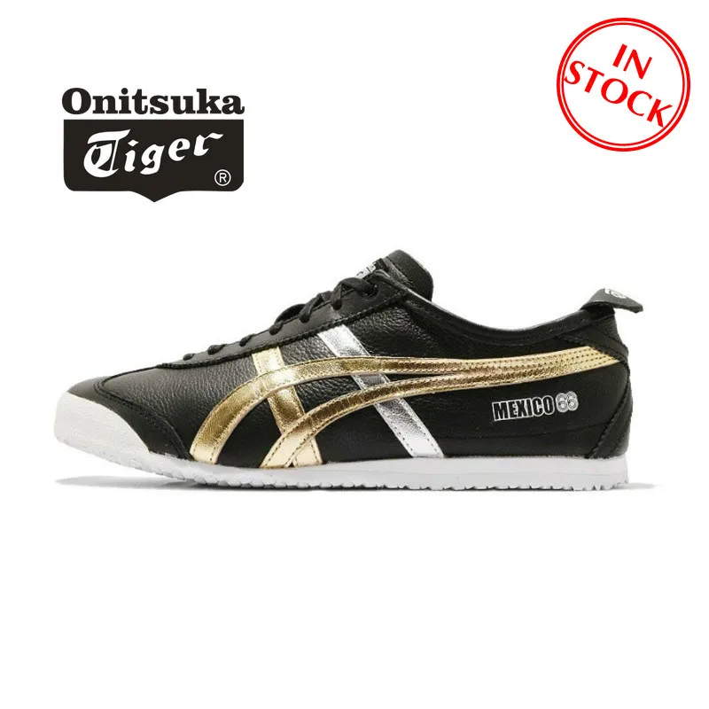 

Onitsuka Tiger Neutral Sports Selects MEXICO 66 Men and Women Skateboard D5V2L-9094 Black Classic Style Outdoor Shoes