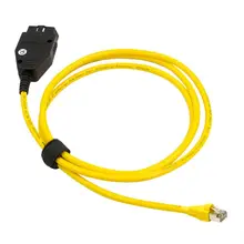 Автомобильный диагностический автоматический кабель для передачи данных интерфейс для BMW F серии ENET Ethernet к OBD интерфейсу E-SYS ICOM кодирование автомобильный инструмент LX9C